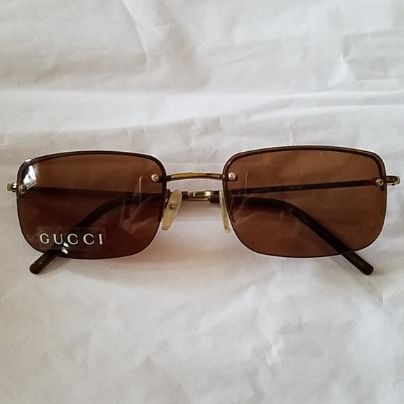 Gucci Accessories - Gucci Sunglasses Dark Amber Lens GG 1675/S